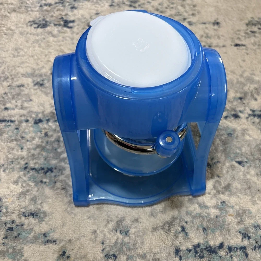 Pampered Chef Ice Shaver  & 1 Ice Container /w Lid Slushie Snow Cone Maker VTG